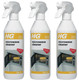 3 x HG Combi Powerful Microwave Cleaner Spray Bottle 500ml