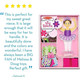 Melissa & Doug Nina Ballerina Magnetic Wooden Dress-Up Doll | Pretend Play Toy | Cognitive Skills | 3+ | Gift for Boy or Girl