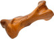 Nylabone Strong Tough Durable Rubber Dog Chew Toy Bone, Beef and Gravy Flavour, Small, for dogs up to 11 kg