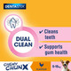 Pedigree Dentastix Chewy Chunx Mini Dog Treat Chicken Flavour. Pack of 10x 68g (2 Boxes). Helps clean dogs teeth.