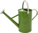 Kent & Stowe 4.5L Metal Watering Can in Tweed Green, Rust-Resistant Galvanised Watering Can with Handle and Detachable Rose, Classic All Year Round Garden Tools Made from Steel