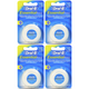 Oral B 005012 Essential Floss - Unwaxed Floss, 50 m, 4-piece pack