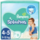 Pampers Size 4 Splashers Baby Nappy Swim Pants