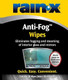 Rain X 81199WIPE Anti-Fog Wipes, 20