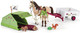 SCHLEICH 42533n Horse Club Sarah's Camping Adventure Horse Club Toy Playset for children aged 5-12 Years