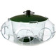 Peckish Small Bird Seed Feeder, Small Entrances for Smaller Birds & Hanging Ring