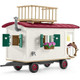 SCHLEICH 42593 Caravan for secret club meetings Horse Club Toy Playset for children aged 5-12 Years