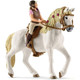 SCHLEICH 42593 Caravan for secret club meetings Horse Club Toy Playset for children aged 5-12 Years