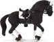 Schleich 42457 Horse Club Frisian Stallion Riding Tournament,Black