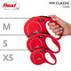 Flexi New Classic Cord Red Medium 8m Retractable Dog Leash/Lead for dogs up to 20kgs/44lbs