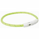 Safer Life Flash light ring USB, X-Small/Small 35 cm/7 mm, Green