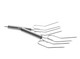 Tala 10A11385 Stainless Steel Meat Lifting Forks, 2 Piece Set, 31 x 15.3 x 2 cm