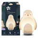 Tommee Tippee 2-in-1 Portable Penguin Nursery Night light with Portable Egg Light, Adjustable Brightness, USB-Powered