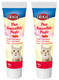 2 x Trixie Duo Smoothie Cat Paste Treat Boosts Digestion Prevents Hair Ball 100g