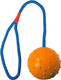 Trixie Dog Ball on a Rope, Natural Rubber, Floats for Puppies