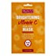 BEAUTY FORMULAS BRIGHTENING VITAMIN C FACIAL MASK, Orange