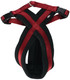 Trixie Premium Harness with Fleece Padding, Red, S: 35–65 cm/20 mm