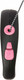 Flexi Black Design Cord Pink Medium 5m Retractable Dog Leash/Lead for dogs up to 20kgs/44lbs