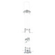 Trixie 55637 Outdoor Feeder 1300 ml / 53 cm Silver