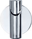 Wenko Solo Stainless Steel Wall Hook, Stainless-Steel, Matt Silver, 2.7 x 5 x 6 cm