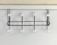 Wenko "Lissa Door Clothes Rack, Multi-Colour, 35 x 6.5 x 18 cm