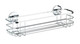 PUMA Turbo-Loc Stainless Steel Maxi Shelf-Fixing Without Drilling, Silver Shiny, 11 x 38 x 10.5 cm