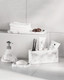 Wenko Desio Soap Dish, Polyresin, White, 12,7 x 2 x 8,8 cm