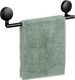 Static-Loc® Plus Bath Towel Rail Pavia Black 40 cm Length