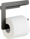 Wenko Montella Open Toilet Paper Roll Holder Screw-On Aluminium, Anthracite