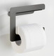 Wenko Montella Open Toilet Paper Roll Holder Screw-On Aluminium, Anthracite