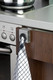 Wenko Kitchen & Door Push Hook Matt Silver Stainless Steel, 5 x 6 cm