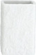 WENKO Villata White Toothbrush Holder for Toothbrush and Toothpaste, Polyresin, 7.5 x 10 x 7.5 cm, White