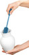 WENKO Silicone Bottle Blue Washing Up Brush Extra Long, Ø 3.5 x 38 cm
