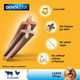 Pedigree Dentastix - Daily Dental Care Chews, Large Dog Treats + 25 kg, 1 Bag (4 Sticks)