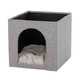 Trixie Ella 44087 Cuddly Cave for Shelving 33 × 33 × 37 cm Grey