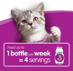 Whiskas Milk Cat Treats for Kitten, 3 Packs (3x200ml)