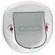 PetSafe Staywell Big Cat/Small Dog, Easy Install for Sliding Glass Doors, 4 Way Manual Lock, Tinted Flap - White