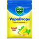 Vicks VapoDrops Lemon, Sugar Free Vegan Lozenges with Lemon Flavour and Menthol, 10 x 72 g (Packaging may Vary)