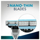 Gillette Mach3 Men's Razor - 1 Blade, Engineered with Precision Cut Steel for Up to 15 Shaves Per Blade