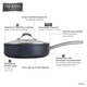 Tower 4.5L Violet-Black Aluminium Dishwasher Safe Sauté Pan T800033 -Brand New