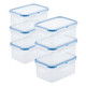 LocknLock Easy Essentials Storage Food Storage Container Set/Food Storage Bin...