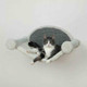 Trixie Cat Hammock Bed for Wall Mounting with Scratching Pad - Plush, 54 x 33 cm