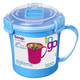 Sistema To Go Microwave Soup Mug Stew Hot Drinks Cup - 656 ml - Assorted Colours