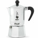 Bialetti Break 3 Cup Moka Pot, Stovetop Coffee Maker, Espresso, Aluminium, Black