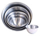 Chef Aid Stainless Steel Bowl, 22cm Diameter and 1.9L Capacity