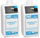 2x HG Polished and Glossy Tile Floor Cleaner Concentrated, Streak-free Result 1L