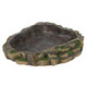 Trixie Reptile Rainforest Decoration Water and Food Bowl, 24 x 5.5 x 20 cm