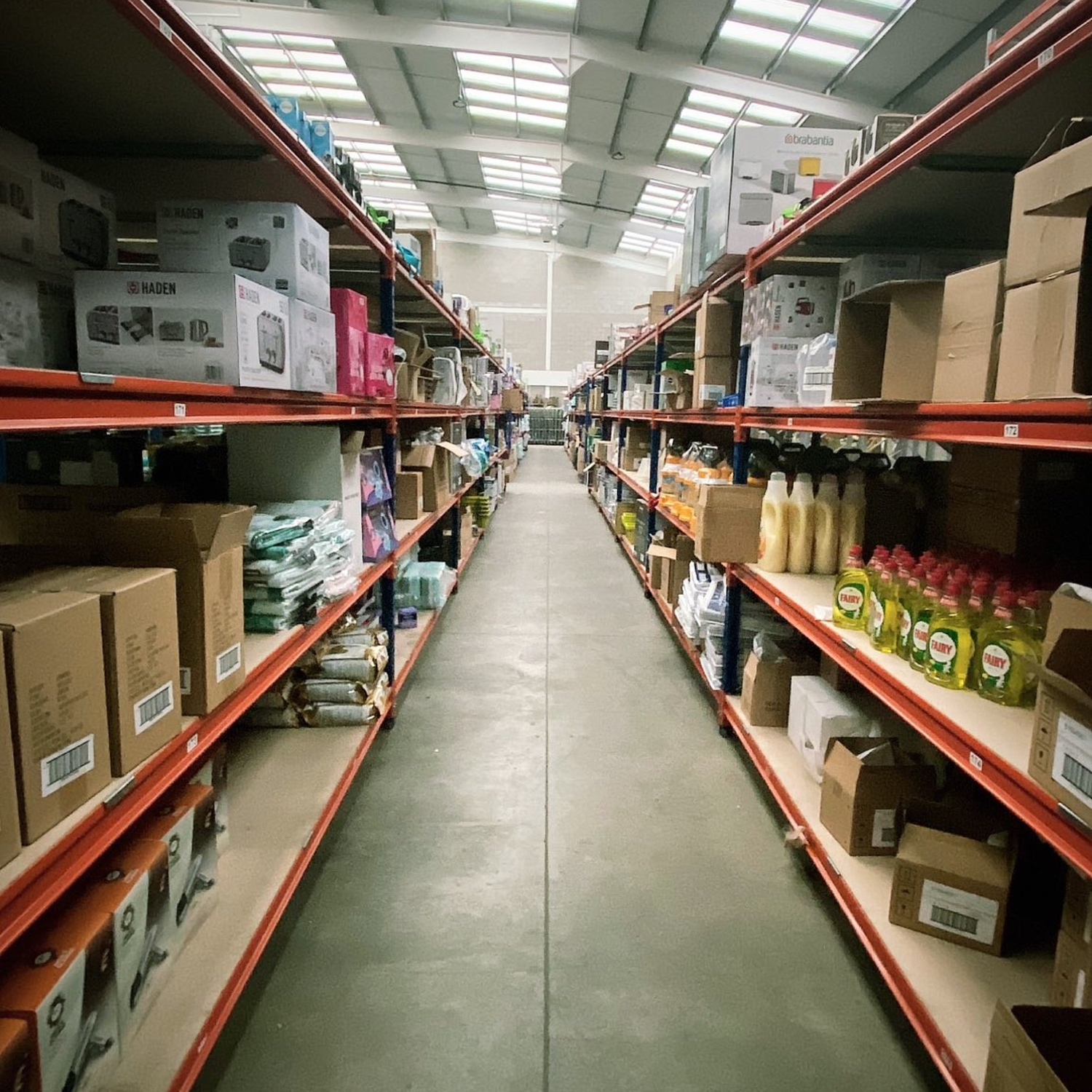 Ozaroo Ltd Antrim Inside Warehouse Shelves Racking