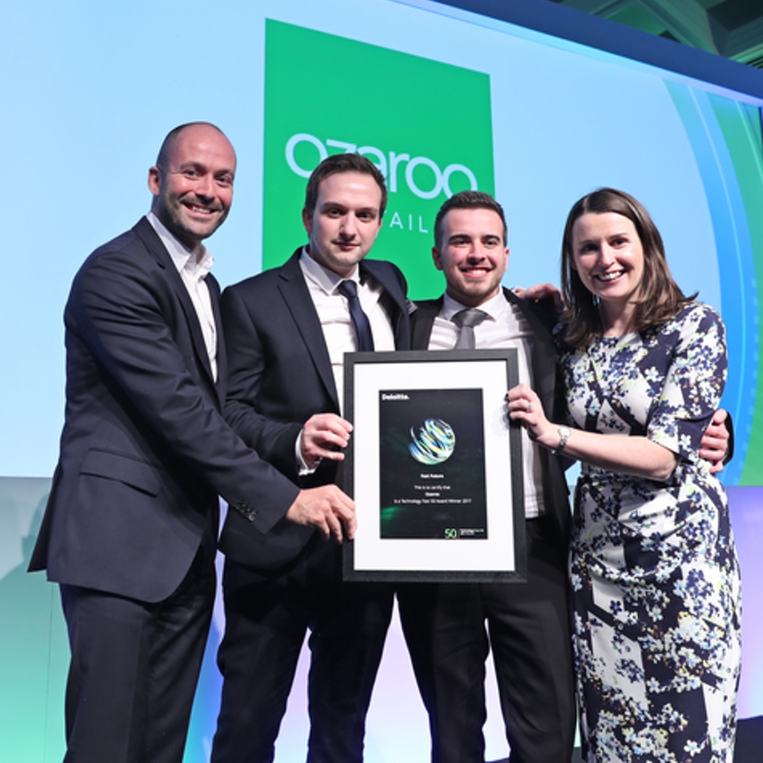 Chris Martin, Conor Martin Deloitte Tech Fast 50 Ireland Awards