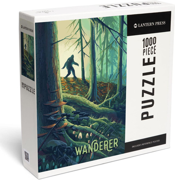 Wanderer Big Foot in the Forest 1000 piece puzzle